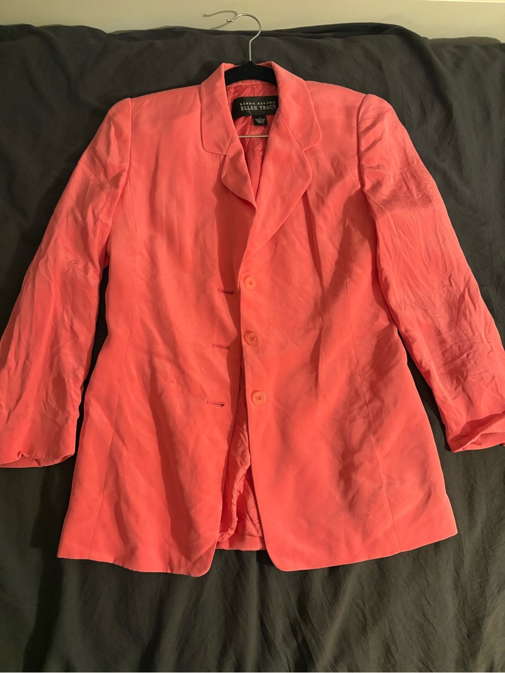 Ellen Tracy Coral Blazer Jacket